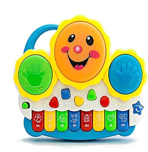 TWISHA ENTERPRISE Stoffier Garten Musical Piano Keybord Toys For Kids Girls With Light Sound - Multicolor (B08HY2F6W6) Amazon Price History, Amazon Price Tracker