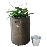 Maße B x T x H 40 x 40 x 70 cm, Zinkeinsatz 26 x 26 x 30 cm