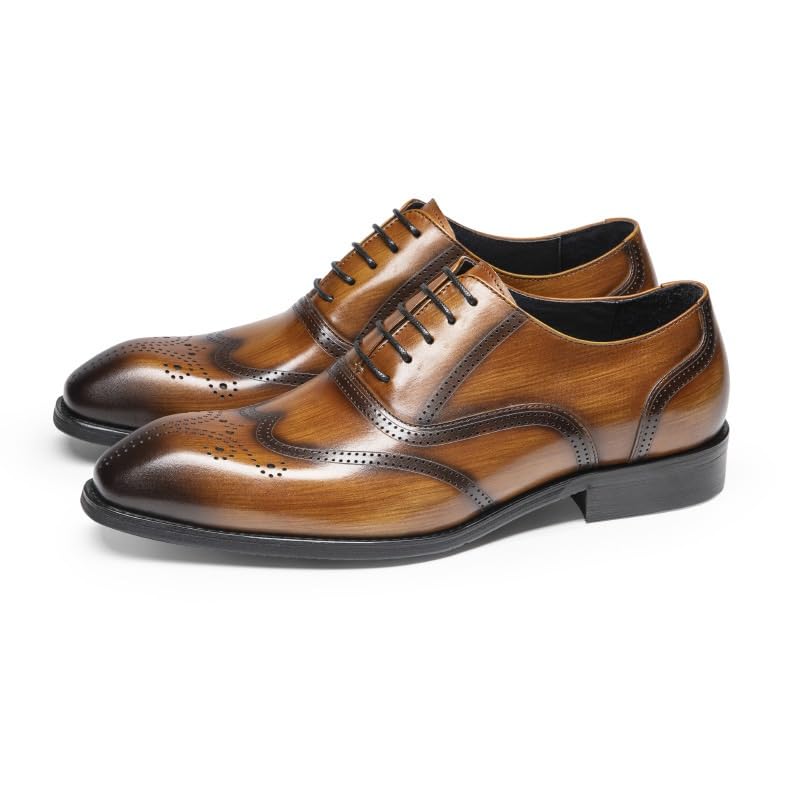 Mens Dress Sneakers Classic Formal Oxford Social Office Working Derby Shoes