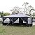 10x20FT Black Party Tent Outdoor Canopy Tent with 6 Removable Sidewalls Waterproof Wedding Events Tent UPF50+ Patio Camping Gazebo Shelter Tents for Parties, Holiday, Birthday, Graduation, BBQ