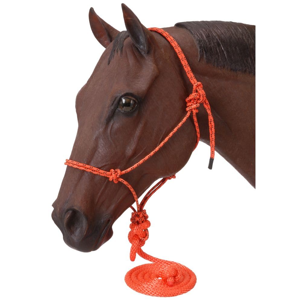Tough 1 Poly Rope Tied Halter with Lead