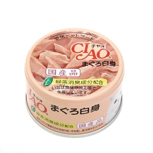 Amazon | チャオ ホワイティ まぐろ白身 85g×24缶 | いなば | ウェット