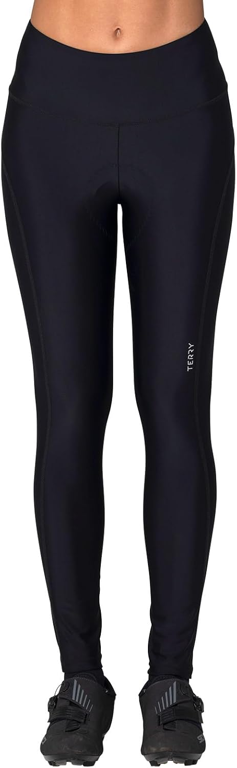 Terry Soleil UPF 50+ Bike Tight - Women's 27.5 Inch Inseam Athletic Cycling Tight - Full Coverage Sun Protection