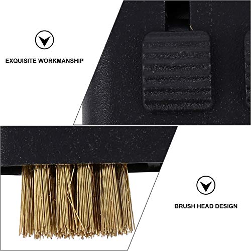 BESPORTBLE Escova de Golfe Escova de Limpeza de Bola de Golfe, Limpador de Ranhuras para Bola de Gol