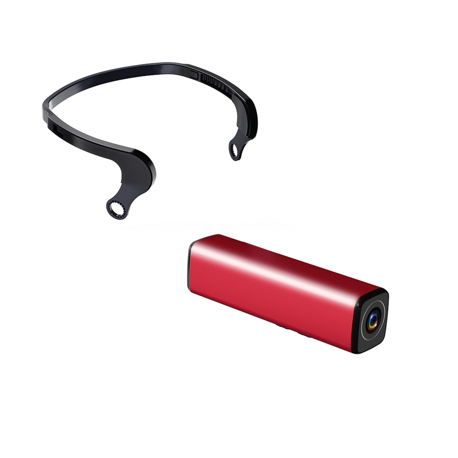 Macchina Fotografica d'azione Action Camera Head Mounted Digital WiFi Camera 30FPS Video Camcorder Long Time Cam for La Registrazione di Vlog(with 64GB TF Card)