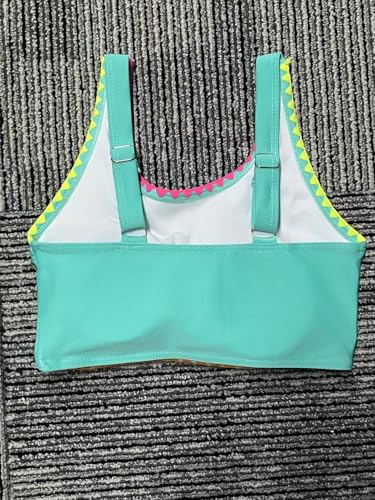 Image of Teen Girls Swimsuits Two Piece Girls Bathing Suit Bikini Sets with Chest Pad Size 9-16 Years