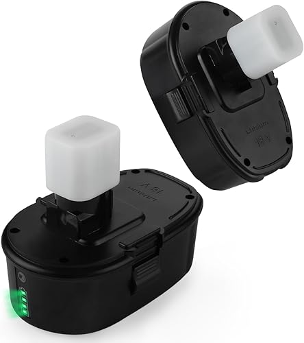 Miniatura 9 de Powilling Paquete de 2 baterías de litio de 5.0Ah 18V DC9096 de repuesto para Dewalt 18V batería XRP DC9099 DW9096 DW9098 DW9099 DW9095 de repuesto