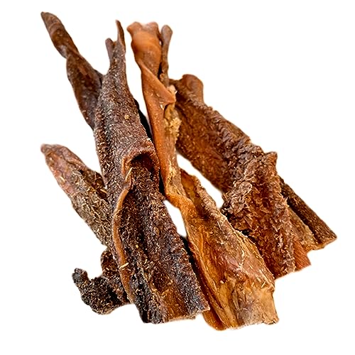 Wildleben Heimatedition Knackiger Ziegenpansen 120g, Kausnack für Hunde, 100% Ziege ohne Zusatzstoffe