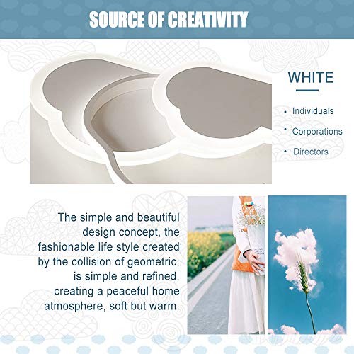 JDMYL Plafoniera a LED, 32W Semplice Lampada da