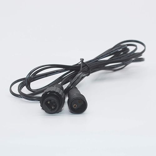 Cable de extensión de 2 pines, cable de extensión de 9.8 pies con conectores macho y hembra (cable de 2 pines)