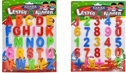 Shining Edge Enterprises Colorful English Alphabet A to Z & Number Set, Non-Toxic & Magnetic 2 inch Play & Learn Educational Plastic Set for Kids (B0BF7J1TYD) Amazon Price History, Amazon Price Tracker