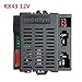 WELLYE RX43 (RX23) 12V Control Box Receiver Match 2.4G Bluetooth Remote Control,12V Mainboard Motherboad Accessories Children Electric Ride On Car Replacement Parts