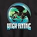 How to Train Your Dragon - High Flying - Toddler & Youth Crewneck Fleece Sweatshirt - Size Small Black