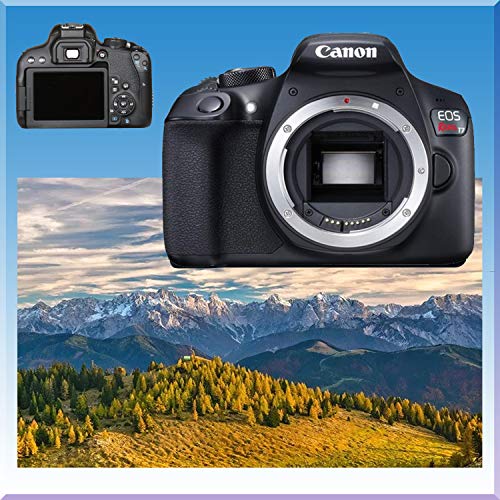 Canon EOS Rebel T7 DSLR con lente 18-55mm y accesorios miniatura 2