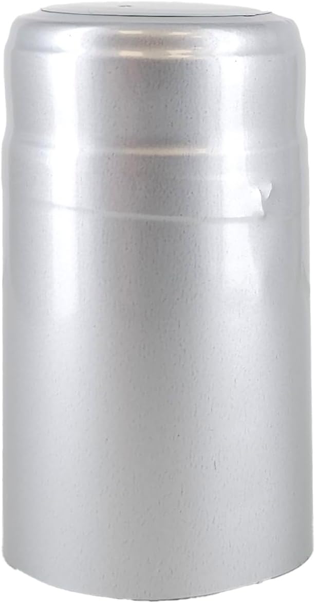 Silver PVC Shrink Capsules-500 Count