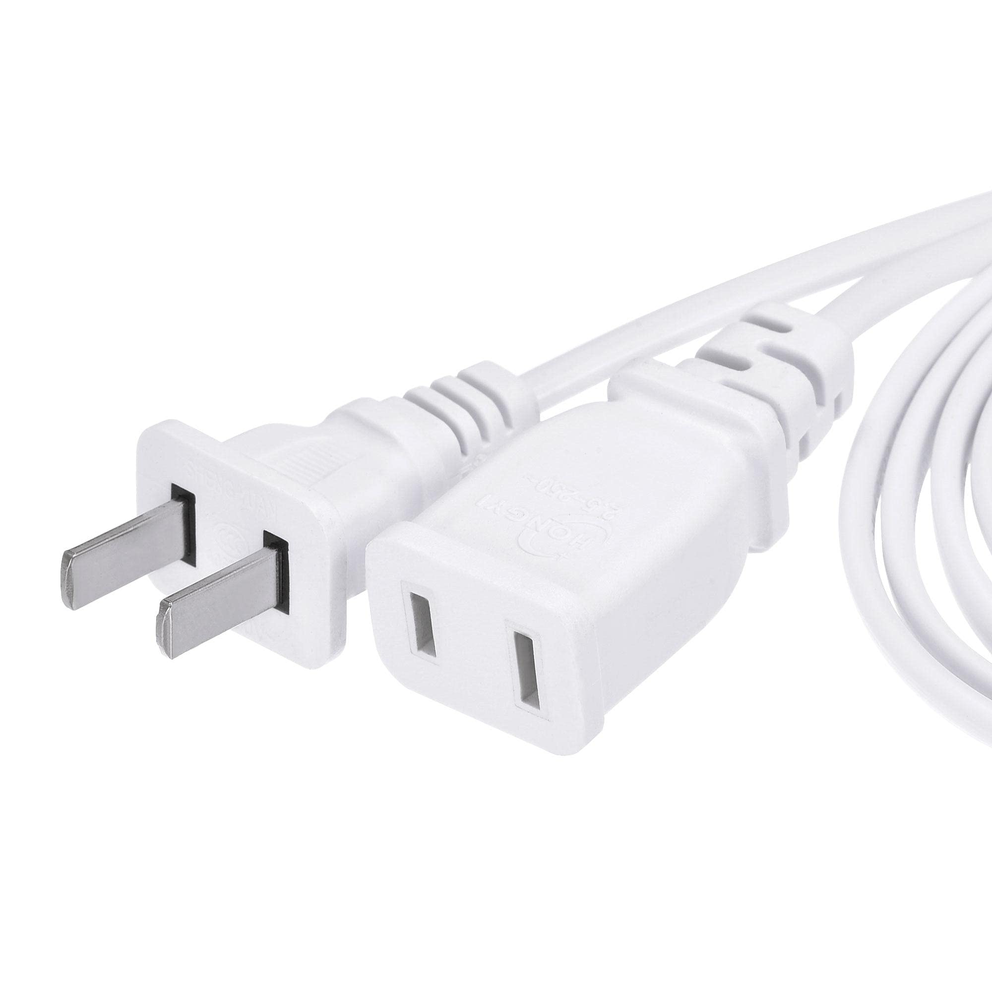 Amazon.co.jp: uxcell 電源延長ケーブル 2ピン 1.5 M長さ オス/メス