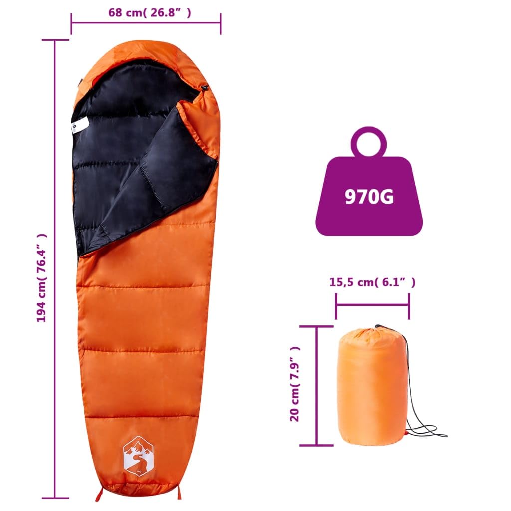 Mangloder Mumienschlafsack für Erwachsene Camping Jahreszeiten mit Kapuze, wasserfest, Leichter Wanderschlafsack, ideal für Trekking, Outdoor, Zelt, Hütte, Reise, Backpacking, isolierend, warm