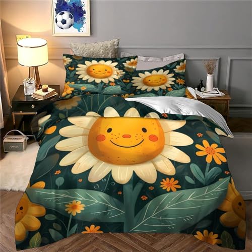 Parure de lit microfibre 3D effet doux fermeture éclair ultra souple - 6