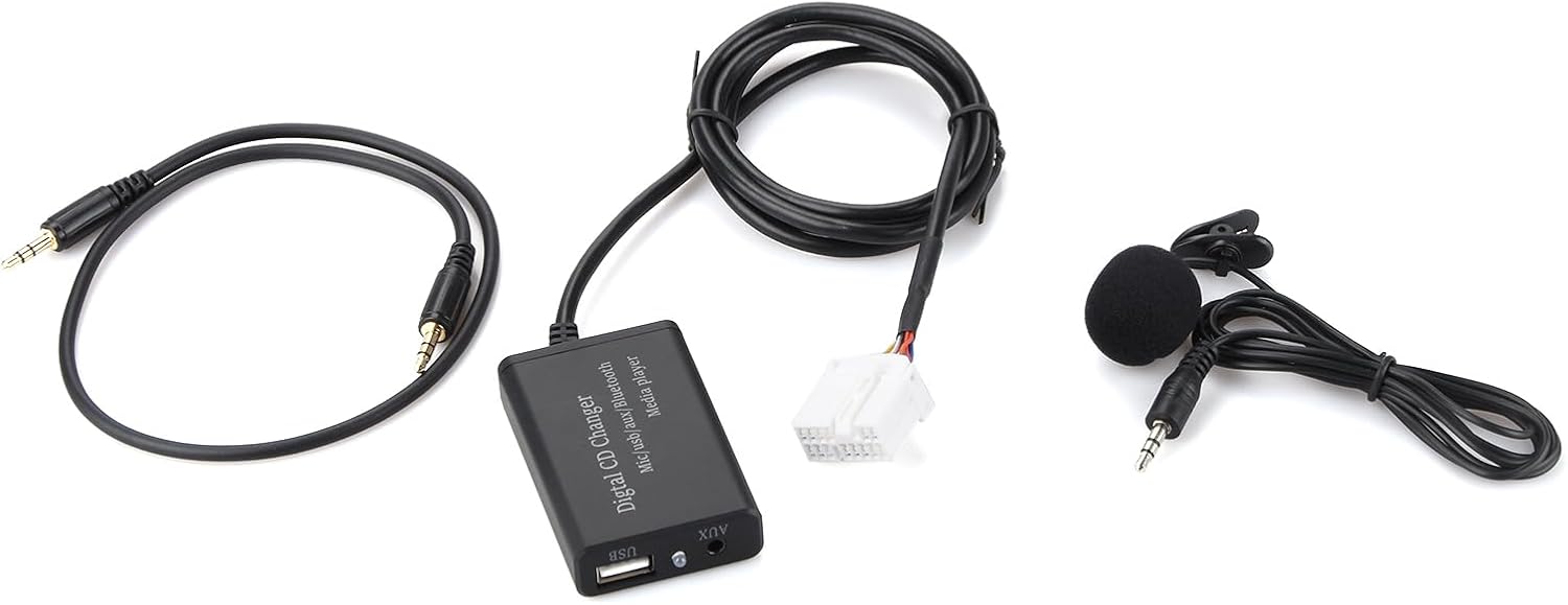 Bluetooth Audio Hands-Free AUX Adapter Car Kit for Honda Accord