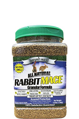 Natures Mace DEERGRN3001 MACE Rabbit Repellent Granular Shaker 3lb