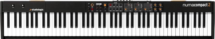 即発送 studiologic numacompact 2 ペダルと箱付き Studiologic Numa Compact 2+純正ダンパーペダルセット※配送事項