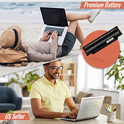 Ghu New 9 Cell 87 Wh Battery Replacement For J1Knd Yxvk2 312-0233 312-0234 312-1201 04Yrjh 07Xfjj 0Gk2X6 Compatible With Dell N5010 M5110 M5010 M5040 M5030 N5010 N5030 N5040 N5050 N7110 #TOP4