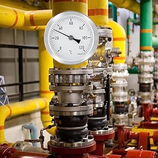 Termometri a tubo di riscaldamento, 3 pezzi, termometro tubolare, indicatore di temperatura con molla Clip-On, termometro a puntatore 0 – 120 °C 63 mm