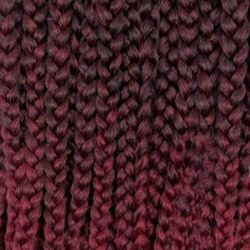 (6 Pack) Afri Naptural Caribbean Crochet Braid - Beach CURL 18" (T1B/Bug)