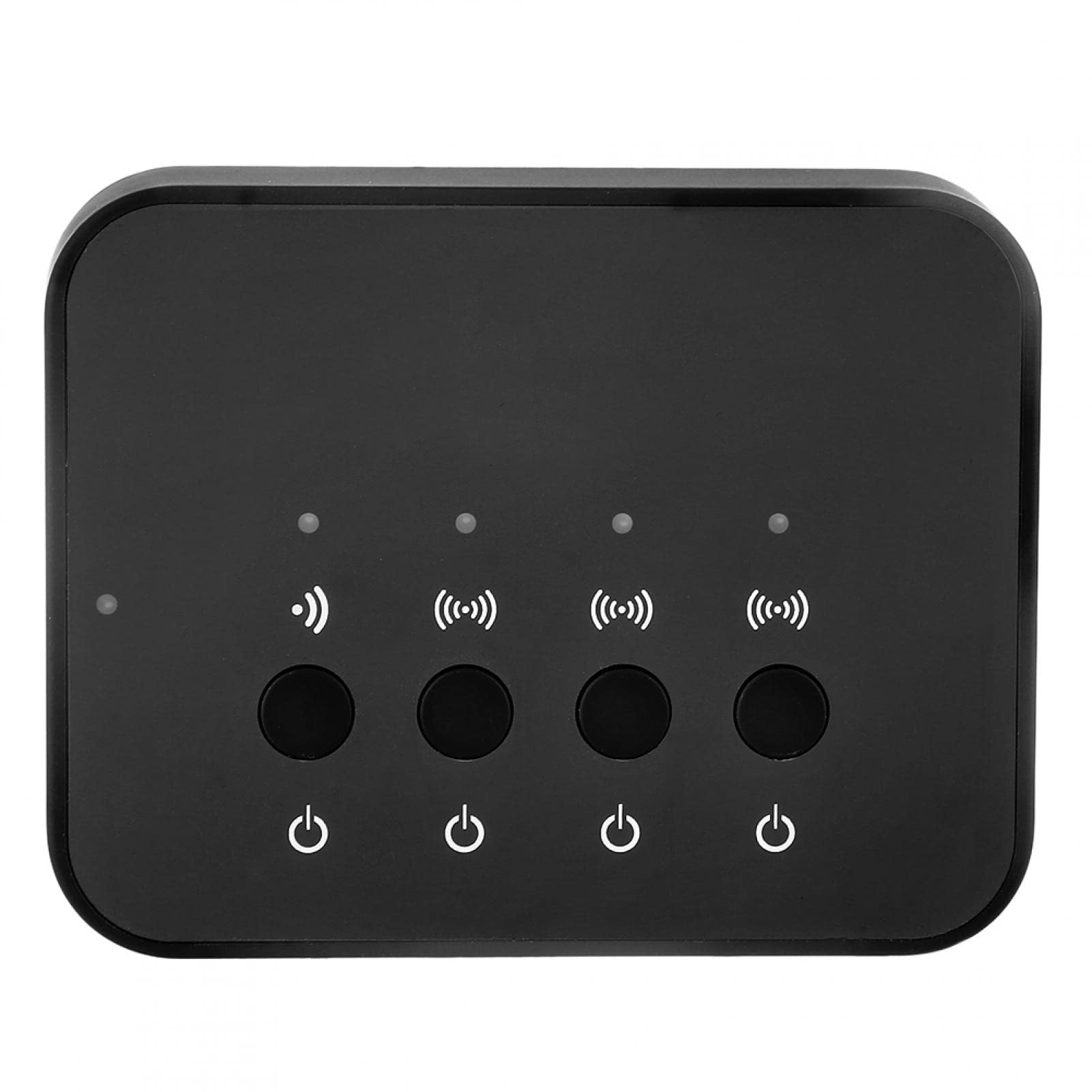 Adaptador de audio Bluetooth, Adaptador de audio inalámbrico Bluetooth, Adaptador de audio estéreo inalámbrico Bluetooth 4.0 con cable de 3,5 mm Dispositivo para compartir música 1 en 3 salidas