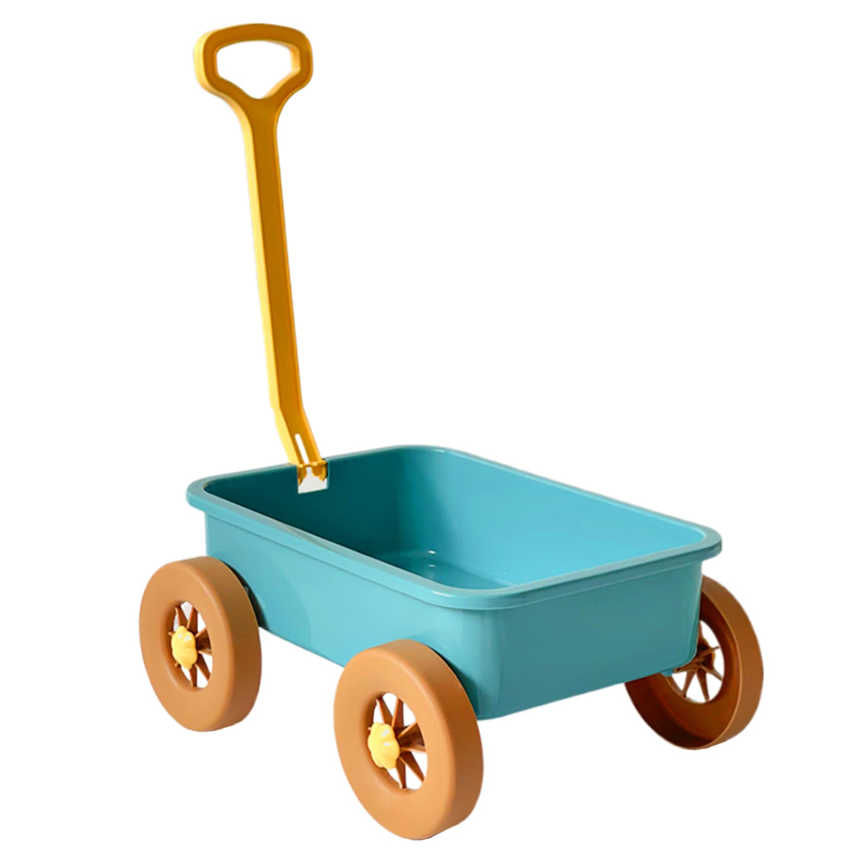 Carro Giocattolo, Carro Giocattolo in plastica per Bambini, 15x11x7, 1 Giocattoli da Spiaggia per Bambini per Giocare con Acqua/Sabbia, Giocattoli Verdi riutilizzabili per L'Estate, Blu, Piscina