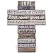 Lighthouse Christian Products Small Love Stacked Wood Wall/Desktop Cross