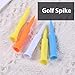 POPETPOP 10pcs Mixed Color Golf Tees Lightweight Golf Holders Convenient for Carrying Storage Strong Easy to Use