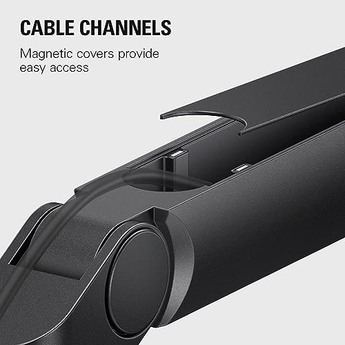Elgato Wave Mic Arm LP - Premium Low Profile Microphone Arm with Cable Management Channels, Desk Clamp, Versatile Mounting, and Fully Adjustable – For Podcasting, Streaming, Gaming, and Home Office