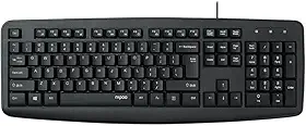 Rapoo Teclado USB preto NK2600