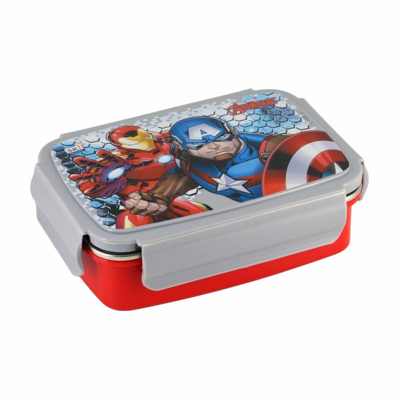 See full amazon price history chart for SKI Crunchy Insulated 2 Grid bento Lunch Box with Stainless Steel Inner and a Spoon-Cum-Fork- Avengers SKI Crunchy Insulated 2 Grid bento Lunch Box with Stainless Steel Inner and a Spoon-Cum-Fork- Avengers (B0CZLN85PB) Amazon Price History, Amazon Price Tracker