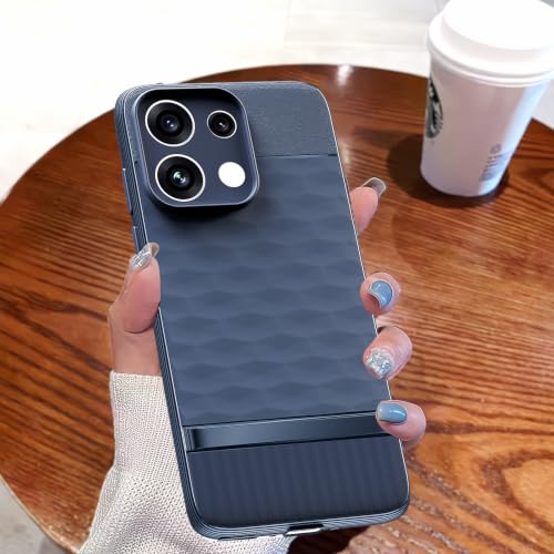 Image of Outlouders Back Cover for Oppo Reno 16c 5G | Full Camera Protection | TPU Soft Flexible Shockproof Bumper Case (Blue)