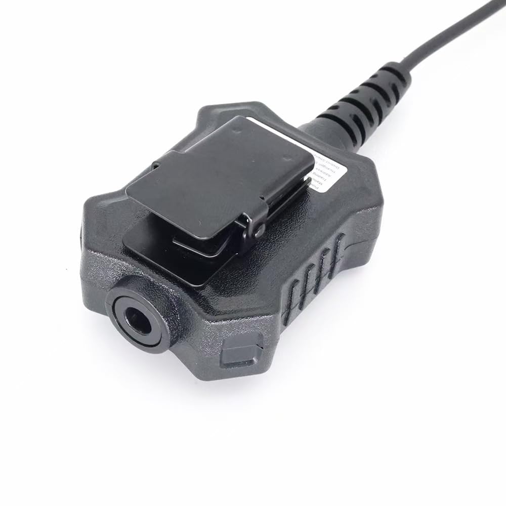 Amazon.com: Fumei X Style Tactical U94 PTT Adapter Durable Coiled 