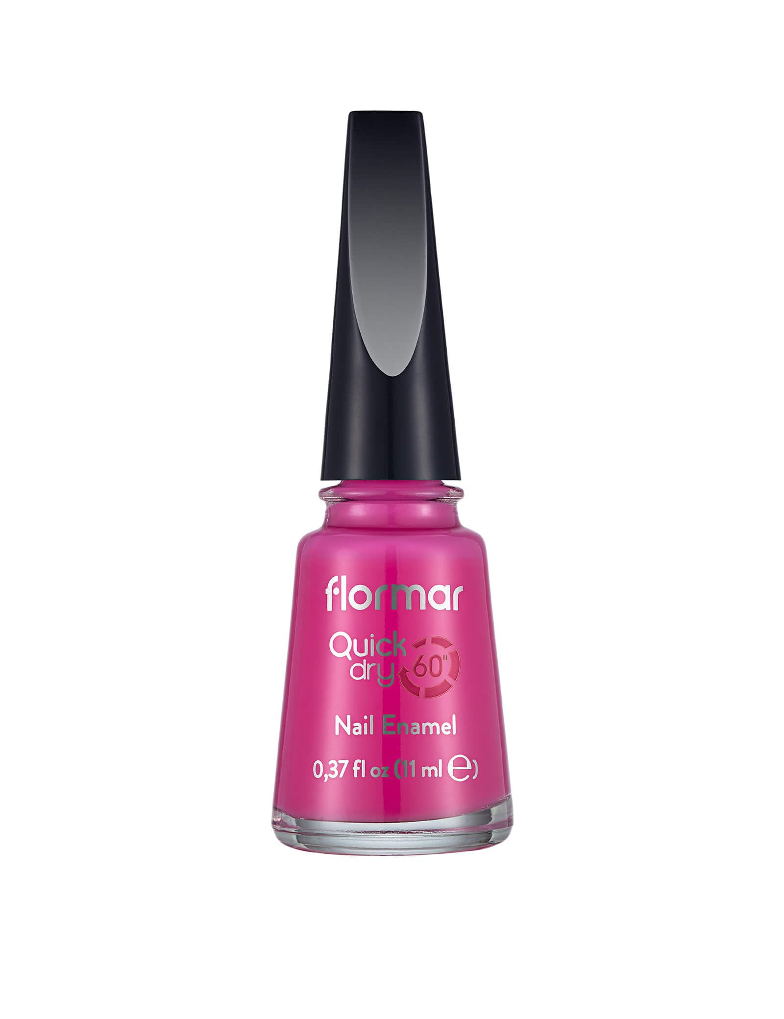 Flormar Hızlı Kuruyan Parlak Oje- Quick Dry Nail E.- QD45 Dress For Night-8682536040570