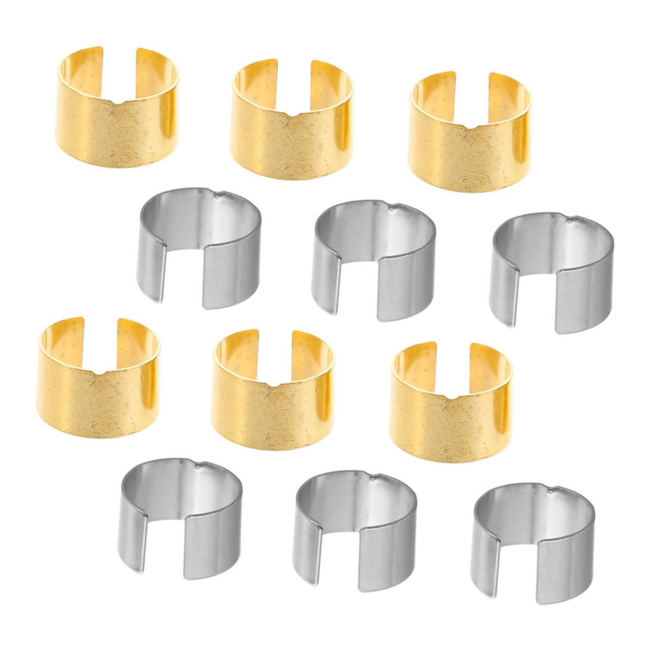 MAGICLULU Manchons Adaptateurs de Batterie Voiture 12pcs en Alliage Haute Conductivité, Compatibles Universellement, Accessoires pour Câbles Batterie et Cales de Bornes