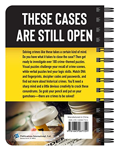 Brain Games - To Go - Forensic Puzzles: Investigate Crime Puzzles - Match DNA and Fingerprints - Dec