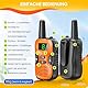 Walkie Talkie Kinder - Funkgerät Kinder Aufladbare,Spielzeug für 3-12 JäHrige Jungen,10 KanäLen,Hochauflösender Klangübertragung,Reichweite von 3km,Ideal für Outdoor-Abenteuer,Camping Und Wanderungen