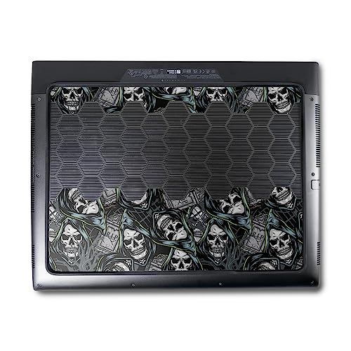Image of MightySkins Skin Compatible with Alienware M18 R1 (2023) Full Wrap Kit - Wall of Death | Protective, Durable, and Unique Vinyl Decal wrap Cover | Easy to Apply & Change Styles | Made in The USA