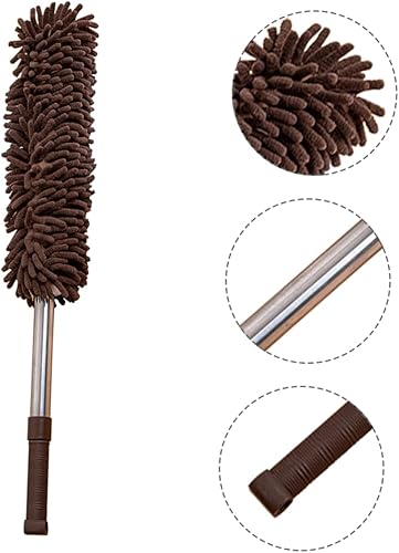 Miniatura 7 de USHOBE Plumero retráctil Plumero de microfibra Trapeadores de microfibra Herramientas flexibles Herramienta de limpieza de mano de microfibra