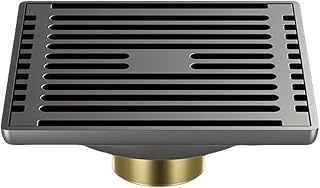 Gun Gray Stainless Steel Floor Drain Household Kitchen Bathroom Sewer Shower for Bathroom,S3