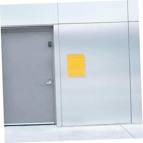 Miniatura 9 de Buzón de metal para montaje en pared exterior, buzón de bloqueo de montaje en pared para inserción de correo, decoración del hogar y caja de