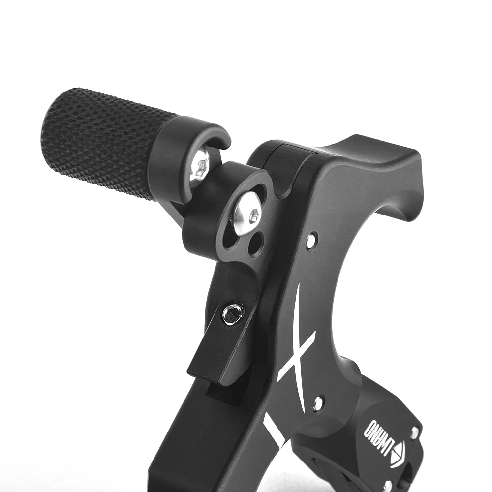 SHARROW Disparadores de Tiro con Arco Thumb Release Aids Arco Compuesto 3 o 4 Dedos Automático Ayuda de liberación con Metal D-Loop