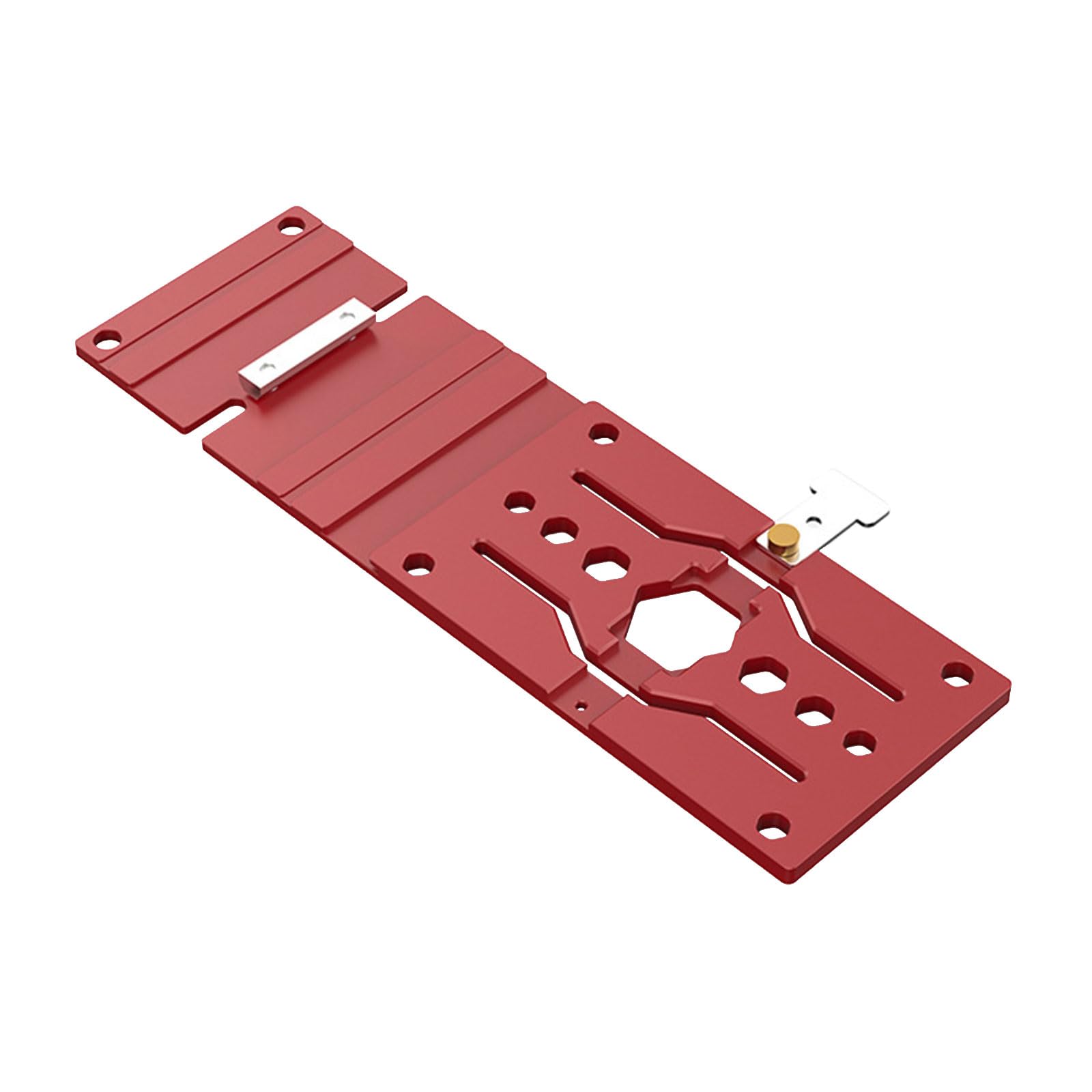 Msioytog Woodworking 90 Degree Angled Stop Aluminum Track Sawing Square Positioning Limiting Clamp For Electric Circular Sawing Circular Guide Rails