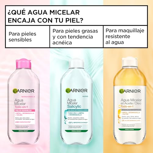 Eau micellaire salicylique Skinactive 400 ml - vue 10