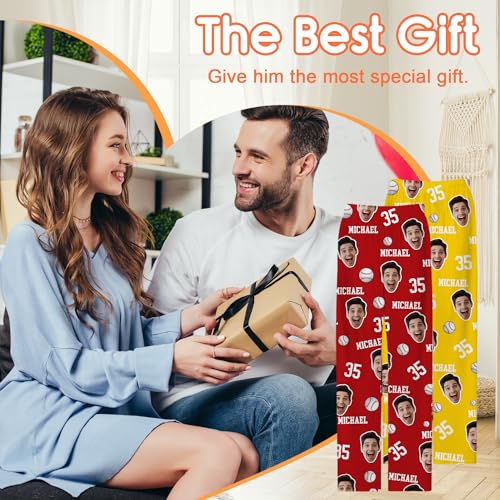 Personalized Pajamas Pants With Face Photo, Custom PJ Bottom Pants, Customized Gifts For Men Women Husband Wife Dad Mom2