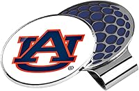 Vista 20 de LinksWalker Collegiate Team Golf Ball Marker with Magnetic Hat Clip Holder plateado